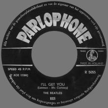 HOLLAND 031 - 1963 08 00 - SHE LOVES YOU -  I'LL GET YOU - PARLOPHONE - R 5055 - pic 1