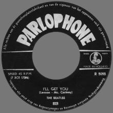 HOLLAND 032 - 1963 08 00 - SHE LOVES YOU -  I'LL GET YOU - PARLOPHONE - R 5055 - pic 2