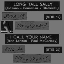 HOLLAND 100 - 1964 06 00 - LONG TALL SALLY -I CALL YOUR NAME - ODEON - 45-O 126 - pic 3