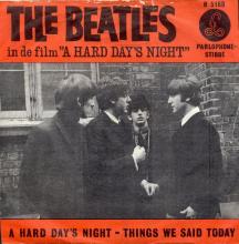 HOLLAND 110 AND 111 - 1964 06 00 - A HARD DAY'S NIGHT - THINGS WE SAID TODAY - PARLOPHONE - R 5160 - pic 1