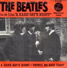 HOLLAND 110 AND 111 - 1964 06 00 - A HARD DAY'S NIGHT - THINGS WE SAID TODAY - PARLOPHONE - R 5160 - pic 9