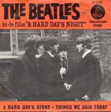 HOLLAND 110 AND 111 - 1964 06 00 - A HARD DAY'S NIGHT - THINGS WE SAID TODAY - PARLOPHONE - R 5160 - pic 10