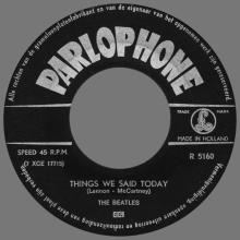 HOLLAND 110 AND 111 - 1964 06 00 - A HARD DAY'S NIGHT - THINGS WE SAID TODAY - PARLOPHONE - R 5160 - pic 8