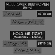 HOLLAND 120 AND 121 - 1964 06 00 - ROLL OVER BEETHOVEN ⁄ HOLD ME TIGHT - ODEON - 45-O 127 - pic 3