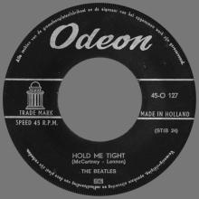 HOLLAND 120 AND 121 - 1964 06 00 - ROLL OVER BEETHOVEN ⁄ HOLD ME TIGHT - ODEON - 45-O 127 - pic 6