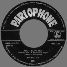 HOLLAND 150 AND 153 - 1964 09 00 - IF I FELL ⁄ AND I LOVE HER - PARLOPHONE - HHR 130 - pic 6