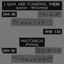 HOLLAND 160 - 1964 09 00 - I SAW HER STANDING THERE ⁄ MATCHBOX - PARLOPHONE - HHR 134 - pic 4