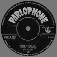 HOLLAND 170 AND 175 - 1964 11 00 - I FEEL FINE ⁄ SHE'S A WOMAN - PARLOPHONE - R 5200 -1 - pic 8