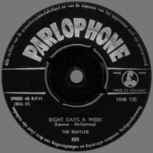 HOLLAND 180 - 1964 12 00 - EIGHT DAYS A WEEK ⁄ BABY'S IN BLACK - PARLOPHONE - HHR 135 - pic 1