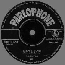 HOLLAND 180 - 1964 12 00 - EIGHT DAYS A WEEK ⁄ BABY'S IN BLACK - PARLOPHONE - HHR 135 - pic 4