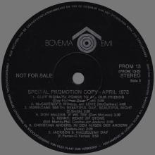 HOLLAND 1973 04 00 PAUL MCCARTNEY WINGS - PROM 13 APRIL - MY LOVE - 12INCH PROMO - pic 1