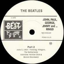 Beatles Discography Belgium 180 - 1995 10 00 - TRESLONG , THE NETHERLANDS ,  JUNE 5 , 1964 - BEAT CRAZY PROMO 02 - pic 5