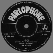 HOLLAND 210 E - 1965 07 00 - HELP! ⁄ I'M DOWN - PARLOPHONE - R 5305 - pic 3