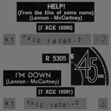 HOLLAND 211 D - 1965 07 00 - HELP! ⁄ I'M DOWN - PARLOPHONE - R 5305 - pic 1