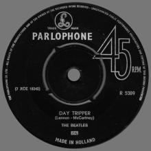 HOLLAND 230 - 1965 11 00 - WE CAN WORK IT OUT ⁄ DAY TRIPPER - PARLOPHONE - R 5389 - pic 4