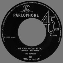 HOLLAND 233 AND 234 - 1965 11 00 - WE CAN WORK IT OUT ⁄ DAY TRIPPER - PARLOPHONE - R 5389 - pic 6