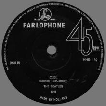 HOLLAND 243 - 1966 01 00 - MICHELLE ⁄ GIRL - PARLOPHONE - HHR 139  - pic 5