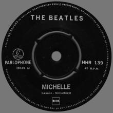 HOLLAND 247 - 1966 01 00 - MICHELLE ⁄ GIRL - PARLOPHONE - HHR 139 - pic 1