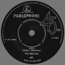 HOLLAND 250 - 1966 05 00 - PAPERBACK WRITER ⁄ RAIN - PARLOPHONE - R 5452 - pic 5