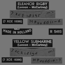 HOLLAND 260 - 1966 08 00 - ELEANOR RIGBY ⁄ YELLOW SUBMARINE - PARLOPHONE - R 5493 - pic 4