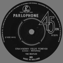 HOLLAND 270 - 1967 01 00 - STRAWBERRY FIELDS FOREVER ⁄ PENNY LANE - PARLOPHONE - R 5570 - pic 1