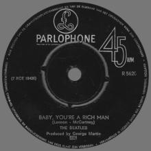 HOLLAND 284 - 1967 06 00 - ALL YOU NEED IS LOVE ⁄ BABY YOU'RE A RICH MAN - PARLOPHONE - R 5620 - pic 4