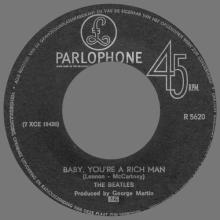 HOLLAND 289 - 1967 06 00 - ALL YOU NEED IS LOVE ⁄ BABY YOU'RE A RICH MAN - PARLOPHONE - R 5620 - pic 4