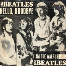 HOLLAND 290 - 1967 11 00 - HELLO, GOODBYE ⁄ I AM THE WALRUS - PARLOPHONE - R 5655 -1 - pic 5