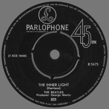 HOLLAND 306 - 1968 02 00 - LADY MADONNA ⁄ THE INNER LIGHT - PARLOPHONE - R 5675 - pic 4