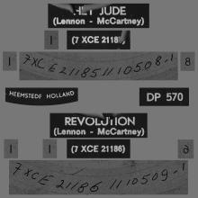 HOLLAND 311 - 1968 08 00 - HEY JUDE ⁄ REVOLUTION - PARLOPHONE - DP 570 - pic 1