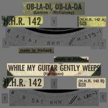 HOLLAND 320 - 1969 01 00 - OB-LA-DI, OB-LA-DA ⁄ WHILE MY GUITAR GENTLY WEEPS - APPLE - HHR 142 - pic 1
