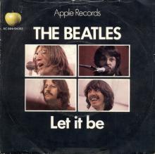 HOLLAND 370 - 1970 02 00 - LET IT BE ⁄ YOU KNOW MY NAME - APPLE - 5C 006-04353 - pic 1