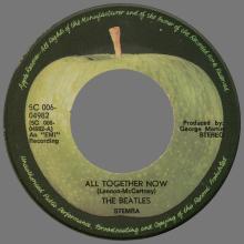 HOLLAND 390 - 1972 02 00 - ALL TOGETHER NOW ⁄ HEY BULLDOG - APPLE - 5C 006-04982  - pic 3