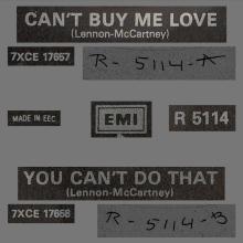 HOLLAND 600 - 1964 03 00 - 1989 - CAN'T BUY ME LOVE ⁄ YOU CAN'T DO THAT - PARLOPHONE - R 5114 - pic 4