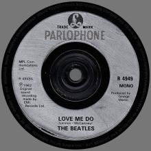 HOLLAND 620 - 1993 04 20 - LOVE ME DO ⁄ P.S. I LOVE YOU - PARLOPHONE SILVER LABEL - R 4949 - VIDEOTEX NL - pic 3