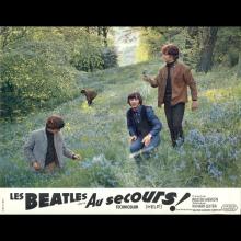 FRANCE 1965 Help ! The Beatles French Lobby cards - Au Secours ! 12 Héliogravures Jeu A -9-10-11-12 - pic 1