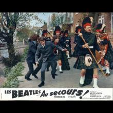 FRANCE 1965 Help ! The Beatles French Lobby cards - Au Secours ! 12 Héliogravures Jeu B 5-6-7-8 - pic 2