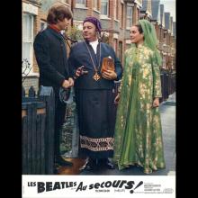 FRANCE 1965 Help ! The Beatles French Lobby cards - Au Secours ! 12 Héliogravures Jeu B 9-10-11-12 - pic 1