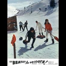 FRANCE 1965 Help ! The Beatles French Lobby cards - Au Secours ! 12 Héliogravures Jeu B 9-10-11-12 - pic 3