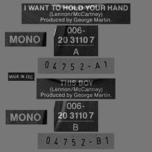I WANT TO HOLD YOUR HAND - THIS BOY - 1992 - 006- 20 3110 7 - RECORDS - pic 1