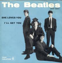 ITALY 1963 11 12 - QMSP 16347 - SHE LOVES YOU ⁄ I'LL GET YOU - A - SLEEVES - pic 1