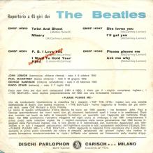 ITALY 1963 11 12 - QMSP 16347 - SHE LOVES YOU ⁄ I'LL GET YOU - A - SLEEVES - pic 6