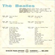 ITALY 1963 11 12 - QMSP 16347 - SHE LOVES YOU ⁄ I'LL GET YOU - A - SLEEVES - pic 10