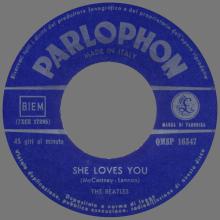 ITALY 1963 11 12 - QMSP 16347 - SHE LOVES YOU ⁄ I'LL GET YOU - B - LABELS - pic 9