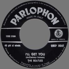 ITALY 1963 11 12 - QMSP 16347 - SHE LOVES YOU ⁄ I'LL GET YOU - B - LABELS - pic 16
