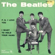 ITALY 1964 01 02 - QMSP 16351 - P.S. I LOVE YOU ⁄ I WANT TO HOLD YOUR HAND - A - SLEEVES - pic 3
