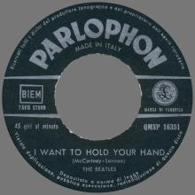 ITALY 1964 01 02 - QMSP 16351 - P.S. I LOVE YOU ⁄ I WANT TO HOLD YOUR HAND - B - LABELS - pic 12