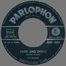 ITALY 1964 01 02 - QMSP 16352 - TWIST AND SHOUT ⁄ MISERY - B - LABELS - pic 9