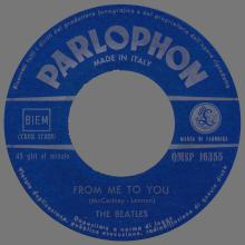 ITALY 1964 03 18 - QMSP 16355 - FROM ME TO YOU ⁄ DEVIL IN HER HEART - B - LABELS - pic 5