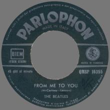ITALY 1964 03 18 - QMSP 16355 - FROM ME TO YOU ⁄ DEVIL IN HER HEART - B - LABELS - pic 9